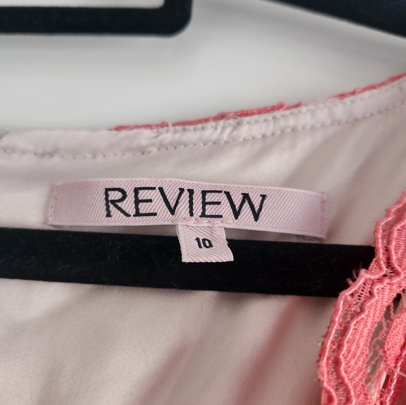 Pink Review Dress - Picture 4 of 4